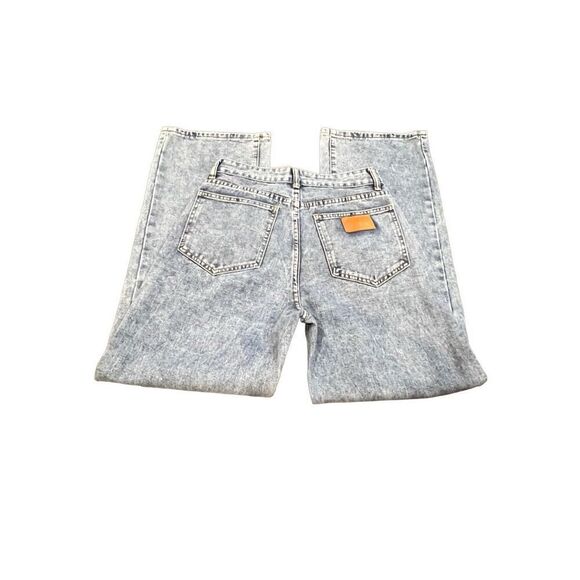 Wide Leg High Waisted Baggy Fit Women's Jeans Size 6 - Picture 3 of 4